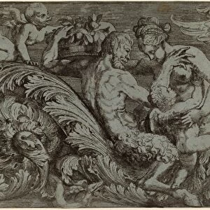 Angelo Falconetto (Italian, active c. 1555-1567), Decorative Panel with Mythological