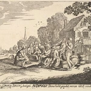 Autumn 1629 Etching third state three Prints