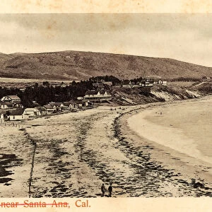 Beaches California Santa Ana 1905 Laguna Beach
