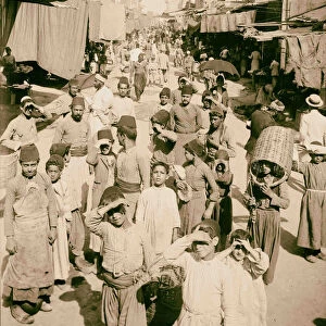 Beirut vegetable market 1900 Lebanon