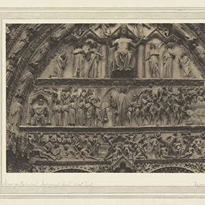 Bourges Cathedral Judgment Panel West Front Frederick H