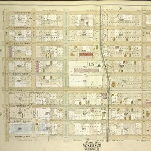 Brooklyn, Vol. 5, Double Page Plate No. 9; Part of Ward 29, Section 15; Map bounded by E