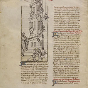 Building Tower Babel First Master Bible historiale