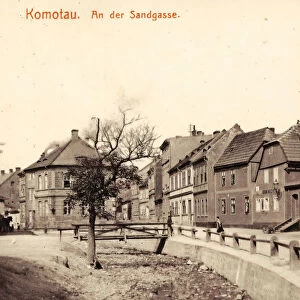Buildings Chomutov 1912 Usti nad Labem Region