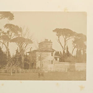 Casino Villa Borghese Fotografi di Roma 1849
