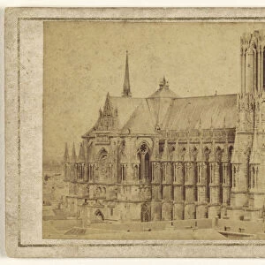 Cathedral Reims Borderia French active 1880s