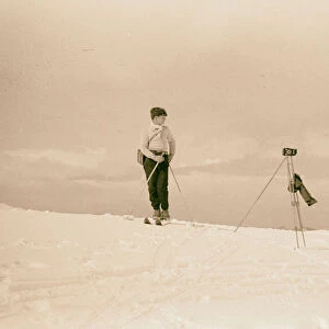 Cedars Open mountain sweep Photo skier camera