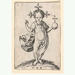 Christ Child Orb 1469-1482 Engraving Sheet
