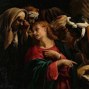 Christ among the Doctors, Orazio Borgianni, c. 1609