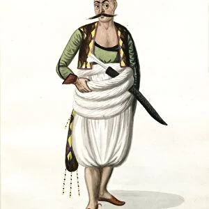 Costume Asiatique. [63], Mahmud II, Sultan of the Turks, 1784-1839, (Patron)
