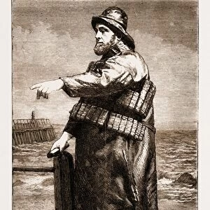 Coxswain Robert Hook (Of the Lowestoft Lifeboat samuel Plimsoll ), The