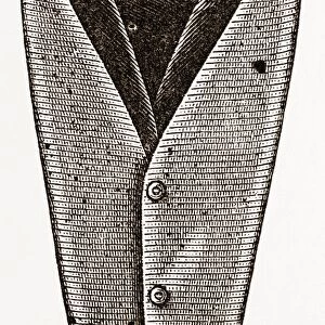 Cravat for Gentleman, 19th Century Fashion