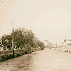 Damascus Esh-Sham River Abana El-Barada 1900
