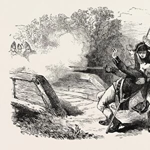 DEATH OF ISaC DAVIS, He was a gunsmith and a militia officer who commanded a company