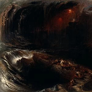 The Deluge Signed and dated, lower right: J. Martin. | 1834, John Martin