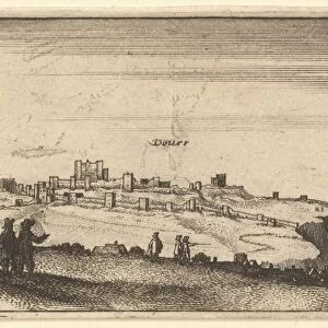 Douer Dover 1642 Etching second state two Sheet