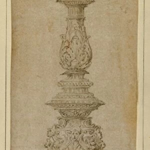 Drawings Prints, Drawing, Ornament, &, Architecture, Design Candelabra, Artist, Previously