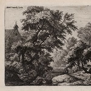 Drawings Prints, Print, Porter, Artist, Anthonie Waterloo, Dutch, Lille 1609-1690 Utrecht