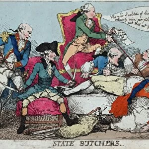 Drawings Prints, Print, State Butchers, Subject, Artist, William Pitt, Baron Edward Thurlow