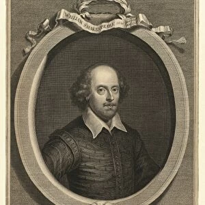 Drawings Prints, Print, William Shakespeare, Poets, Artist, Sitter, Engraver, Publisher