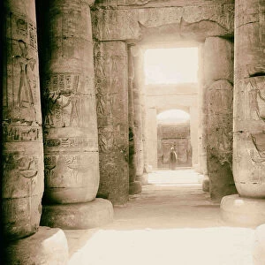 Egyptian views Abydos 1st 2nd hypostyle halls