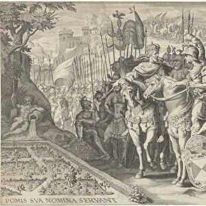 Emperor renown followed army garden Pomis sua nomina servant