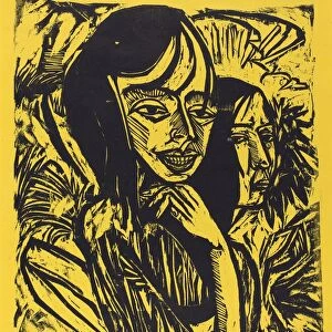 Ernst Ludwig Kirchner, Girls from Fehmarn (Fehmarn MaÔé¼dchen), German, 1880 - 1938