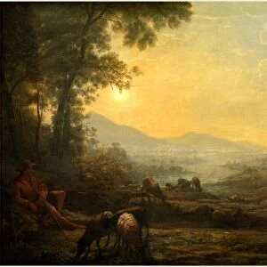 Follower of Claude Lorrain, The Herdsman, 17th or 18th century, oil on canvas