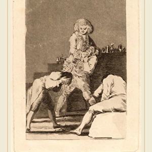 Francisco de Goya, Al Conde Palatino (To the Count Palatine), Spanish, 1746-1828