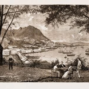 General View of Victoria, Hong Kong, 1883