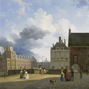 De Gevangenpoort and the Plaats of The Hague, The Netherlands, Pieter Daniel van
