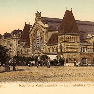 Grand Market Hall Budapest 1904 Zentralmarkthalle