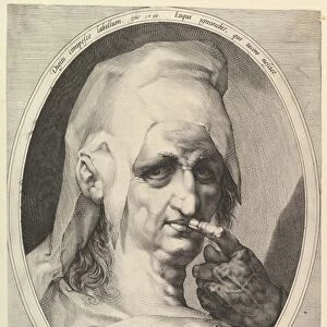 Harpocrates Philosopher ca 1611 Engraving first state