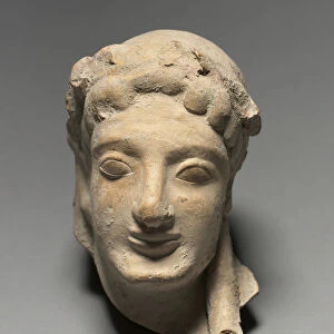 Head 525 BC Greece Sicily Selinus 6th Century BC