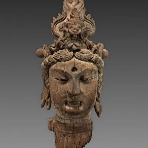 Head Bodhisattva 1100s China reportedly Henan province