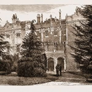 Hughenden Manor, the Principal Front, the Earl of Beaconsfield, 1881