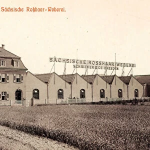 Industry Saxony Buildings Coswig 1911 Landkreis MeiBen