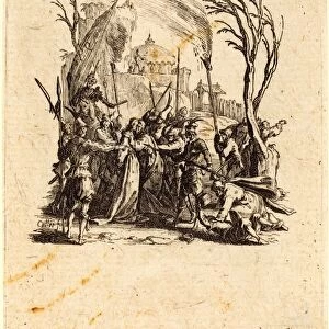 Jacques Callot, French (1592-1635), The Betrayal, c. 1624-1625, etching