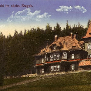 Jagdschloss Rehefeld 1911 Sachsische Schweiz-Osterzgebirge