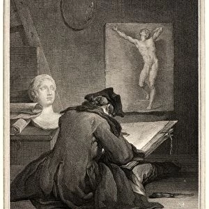 Jean-Jacques Flipart (French, 1719-1782) after Jean-Simeon Chardin (French, 1699 - 1779)