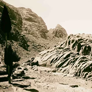 Jebel Musa Mt Sinai Elijah hollow American Colony