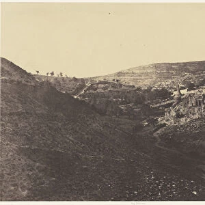 Jerusalem Vallee de Josaphat Auguste Salzmann