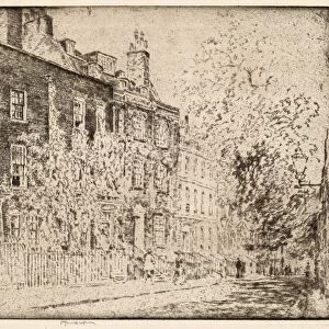 Joseph Pennell, Great College Street, Westminster, American, 1857 - 1926, 1904, etching