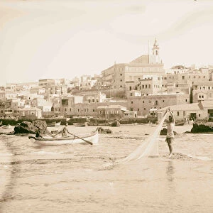 Landing place Jaffa 1898 Israel Tel Aviv