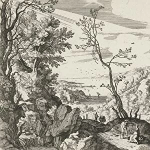 Landscape with Judah and Tamar, Willem van Nieulandt (II), Pierre Mariette, Franse kroon