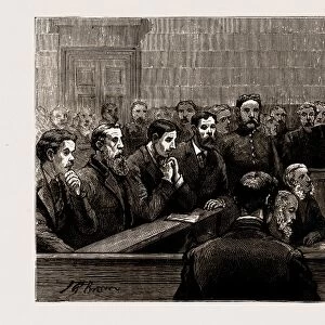 The Late Riots in the West-End of London, Uk, 1886: the Socialist Leaders at Bow-Street