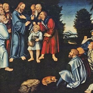 Lucas Cranach Elder miracle five loaves two fish