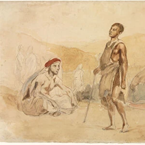 Moroccans Countryside 1832 Eugene Delacroix