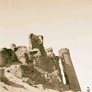 Mosul Sennacherib castle Closer view 1932 Iraq
