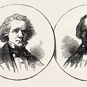 MR. MASON AND MR. SLIDELL, 1870s engraving